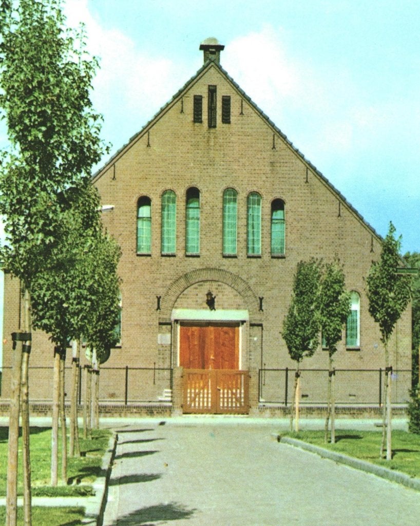 972612	Stavenisse	Oud Ger kerk	Onbeschreven, Ophalen of Verzenden, 1960 tot 1980, Ongelopen, Zeeland