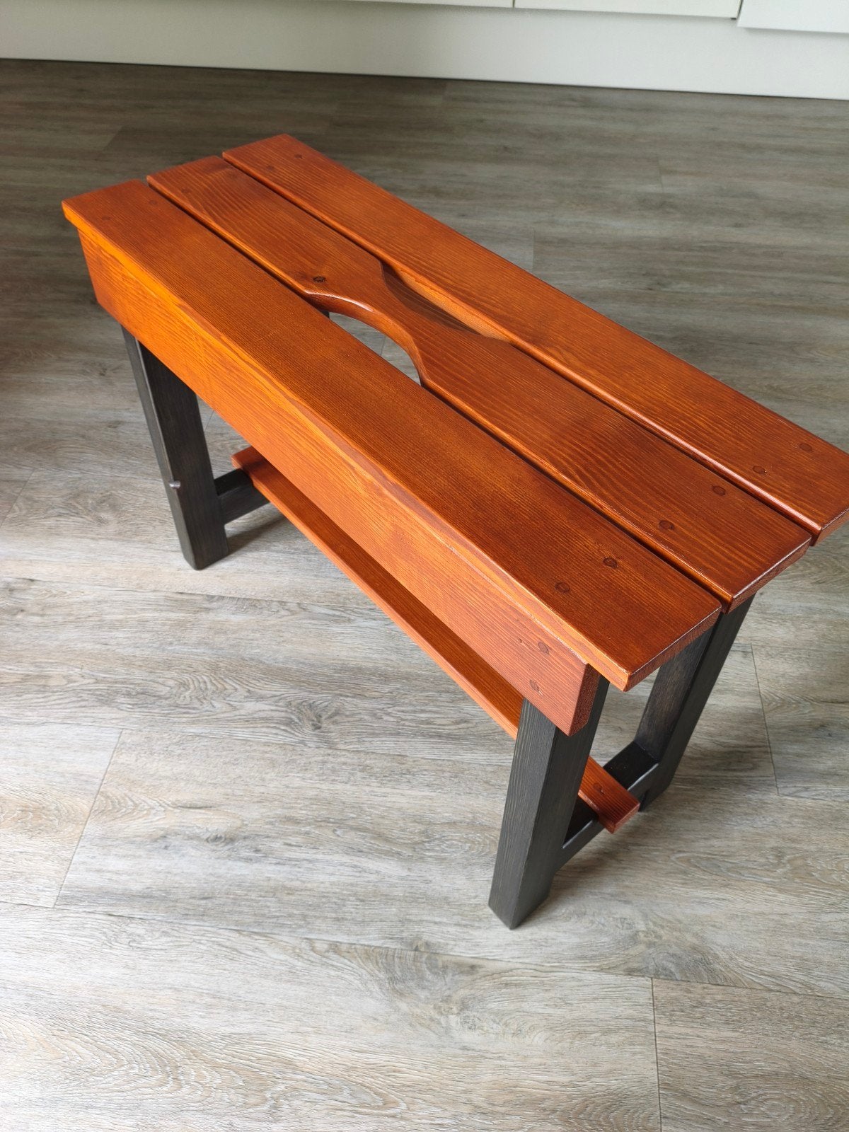 Bankje, gepimpt zaag bankje, Tuin en Terras, Ophalen, Nieuw, Hout