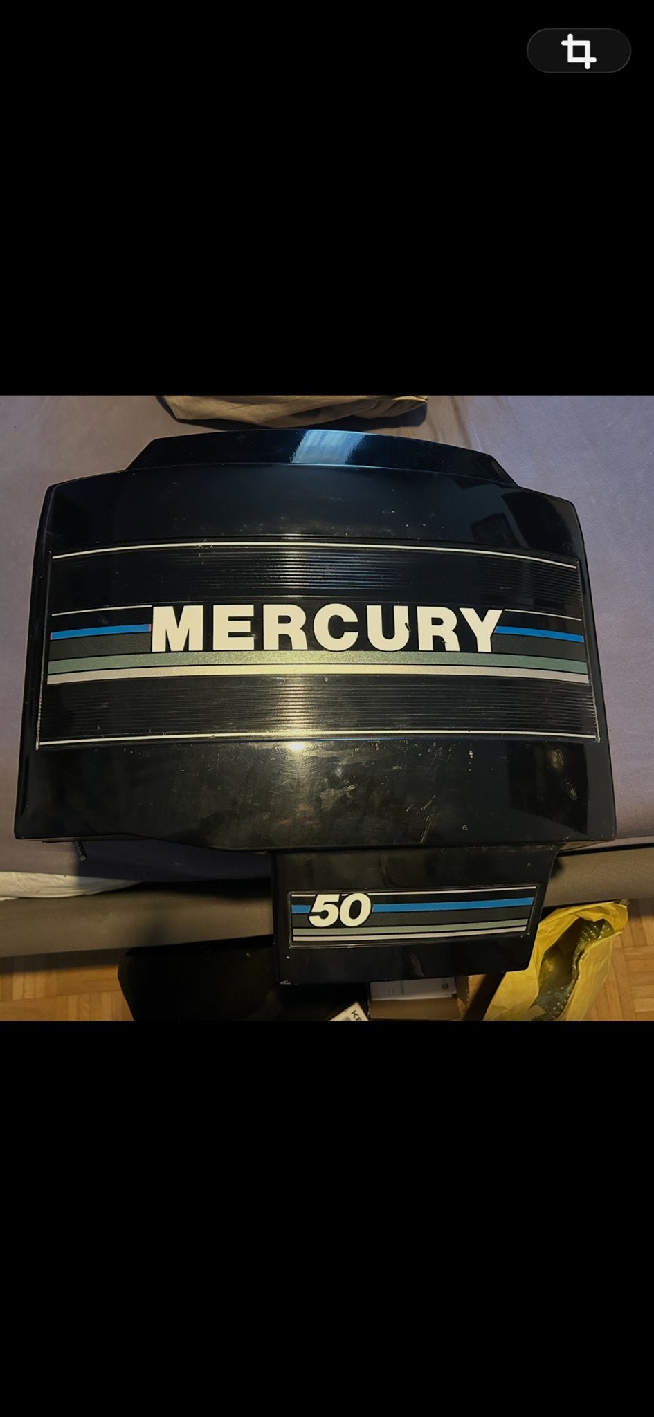 Mercury 50 pk langstaart buitenboordmotor, Watersport en Boten, Buiten- en Binnenboordmotoren, Ophalen, Gebruikt, 30 pk of meer