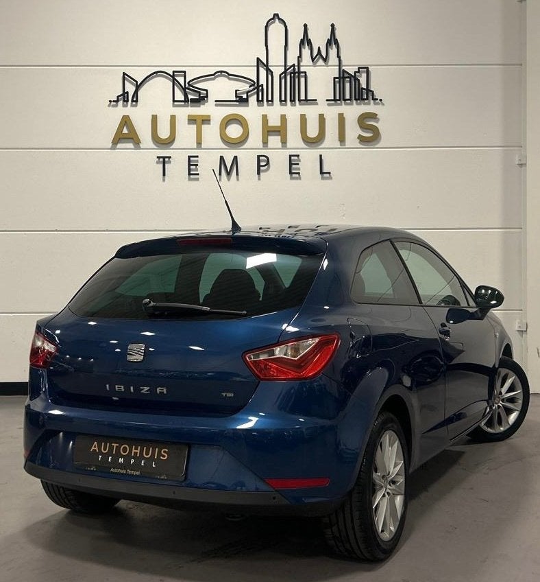 Seat Ibiza 1.2 TSI Chill Out plus Nap Airco Cruise Climate P, Auto's, Seat, Voorwielaandrijving, Euro 5, Zwart, Ibiza