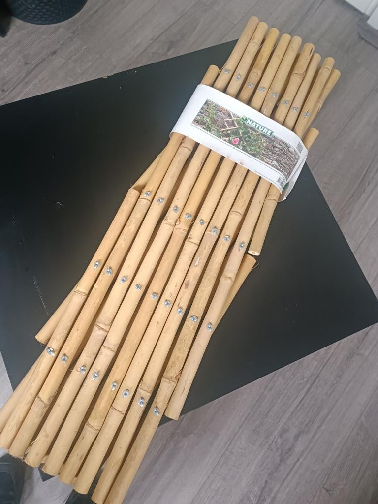 Bamboe Trellis 45 cm x 1.80 m - Plantensteun, Ophalen, Nieuw, Hout, Overige typen