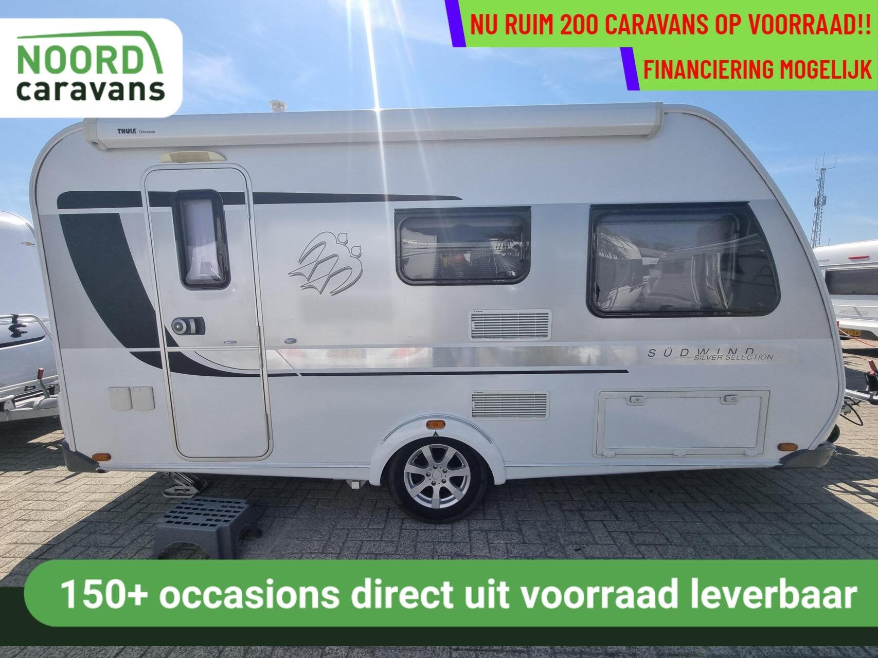 Knaus sudwind silver selection 420 QD MOVER + CASS LUIFEL, Caravans en Kamperen, Bedrijf, Hordeur, 6 tot 7 meter, Knaus