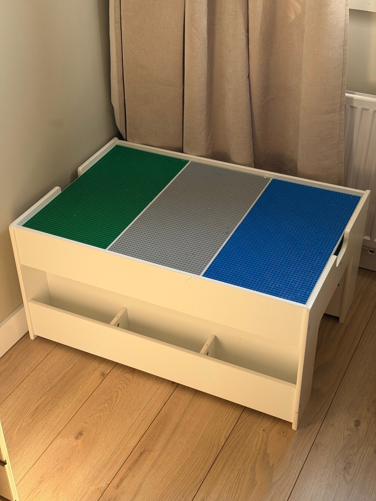 Build 'n' Store Houten Speeltafel 81x56 cm Bouwspeelgoed, Ophalen, Gebruikt, Overige merken
