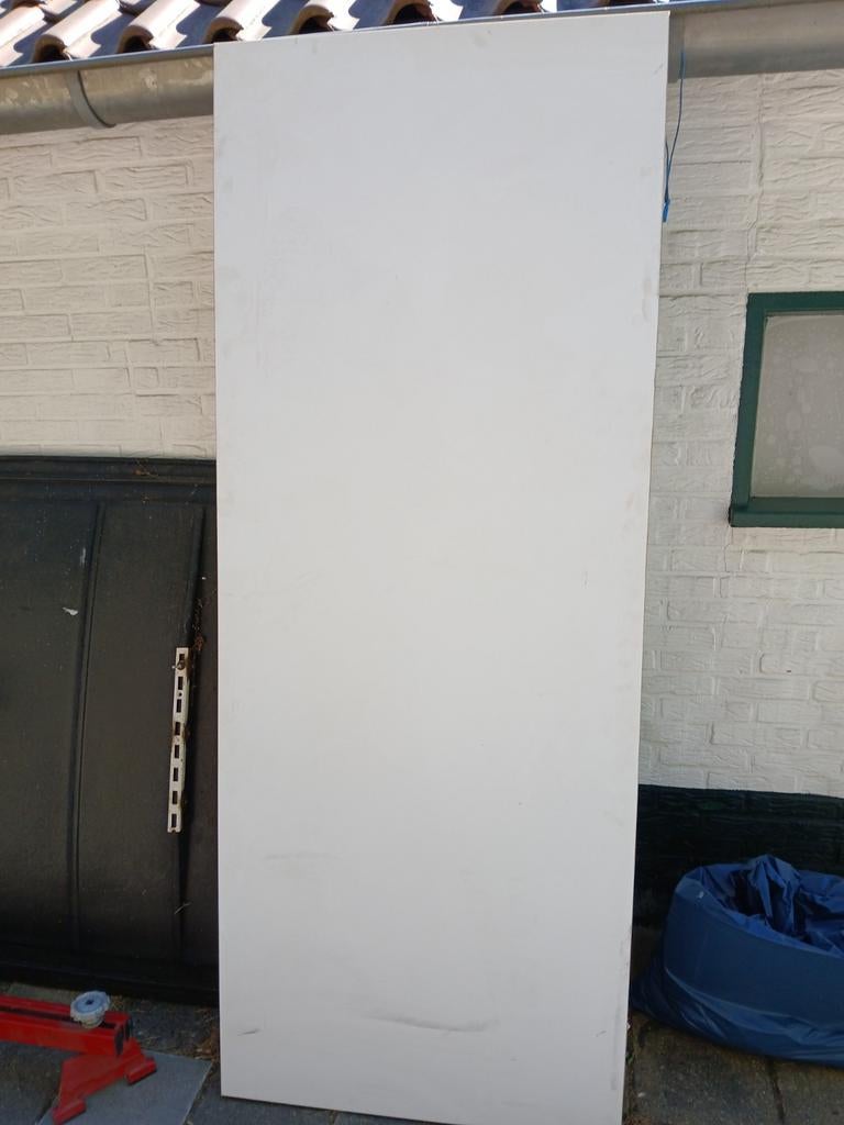 Twee nieuwe opdek binnendeuren, 83x211.5 cm, Doe-het-zelf en Verbouw, Deuren en Horren, Ophalen, 80 tot 100 cm, 215 cm of meer