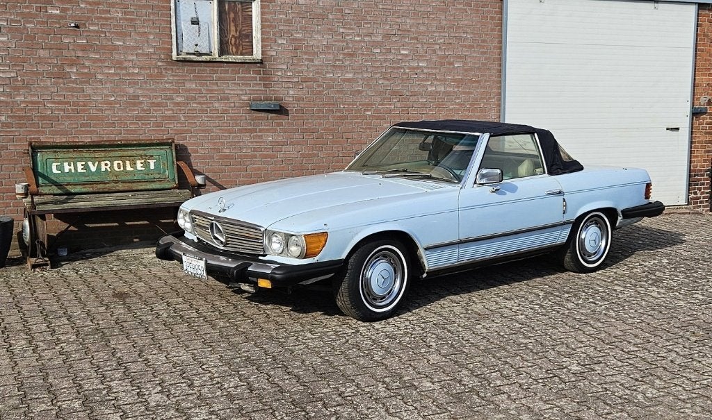 1975 Mercedes Benz 450 SL Cabrio V8 Autom California import, Bedrijf, Te koop