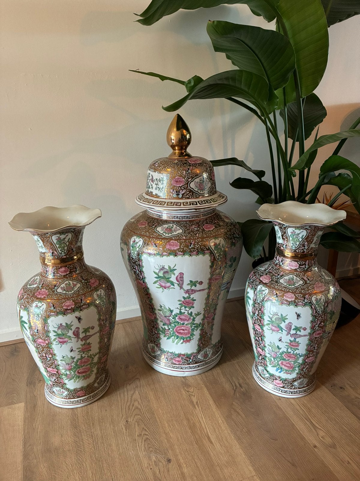 Exclusieve 3-Delige set XXL 90cm Chinese vazen, Ophalen