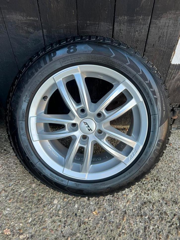 Passat a4 Skoda superb c-klasse velgen 5x112 winter set 16?, Niet ingevuld, Gebruikt, 16 inch, Banden en Velgen