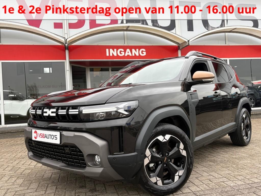 Dacia DUSTER 1.6 HYBRID 140 EXTREME AUT. LED NAVI CAMERA CAR, Automaat, Gebruikt, Zwart, Leder