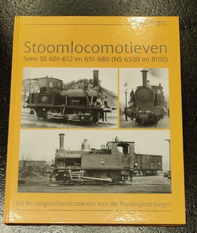 Boek: Stoomlocomotieven serie SS 601-612 en 651-680, Verzenden, Zo goed als nieuw, Trein