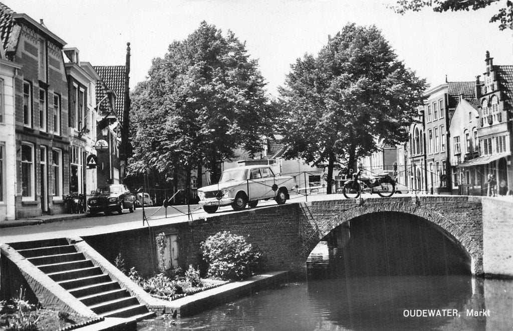 349 Oudewater - Markt, Ophalen of Verzenden, Voor 1920, Ongelopen, Utrecht