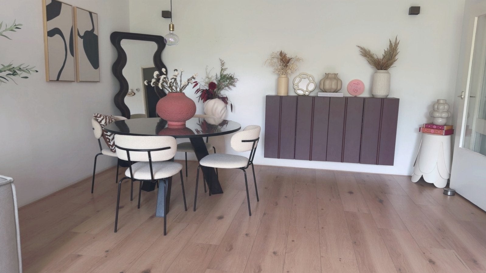 Rhonda eettafel Woood 129 cm, 50 tot 100 cm, 100 tot 150 cm, Ophalen of Verzenden, Zo goed als nieuw