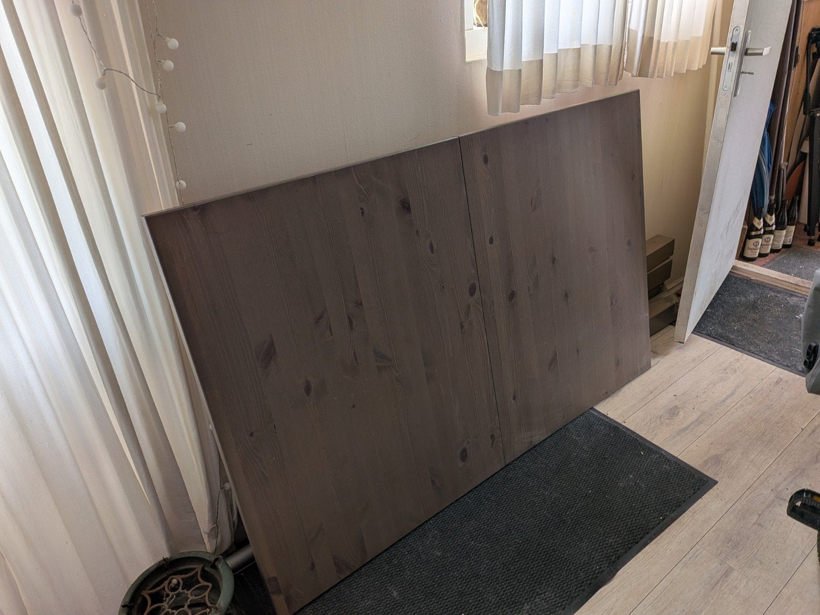 uittrekbare Ikea tafel 145x95, Ophalen, 50 tot 100 cm, Zo goed als nieuw, 150 tot 200 cm