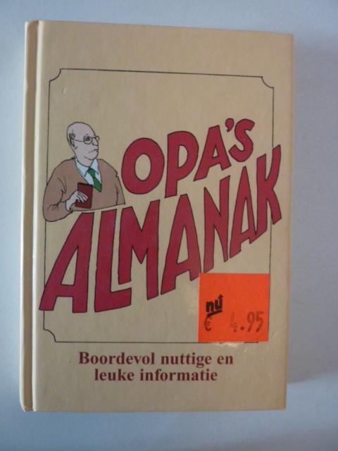 Opa's almanak, Boeken, Overige Boeken, Zo goed als nieuw, Verzenden