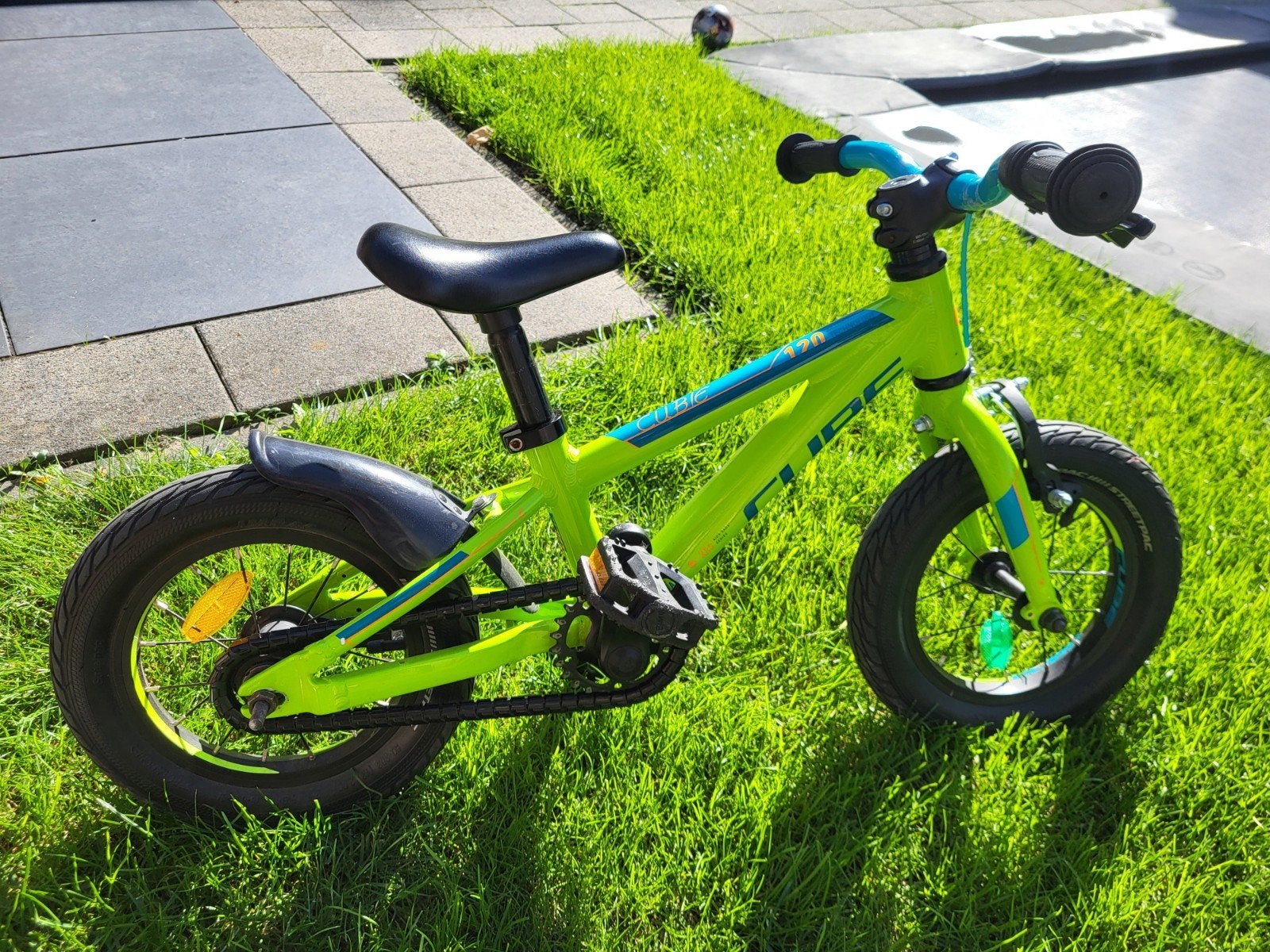 Cube Cubie 120 kinderfiets - incl zijwieltjes, Ophalen, Terugtraprem, Zijwieltjes, Cube