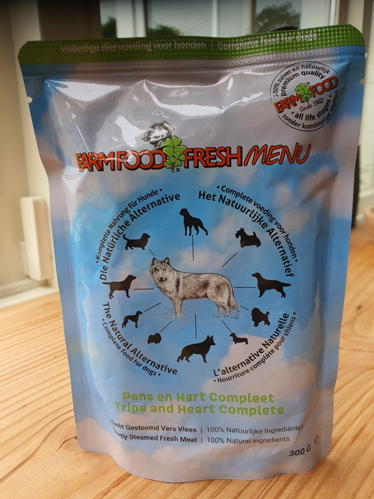 Farmfood Fresh menu zakjes 300 G voor hond., Dieren en Toebehoren, Dierenvoeding, Ophalen of Verzenden, Hond