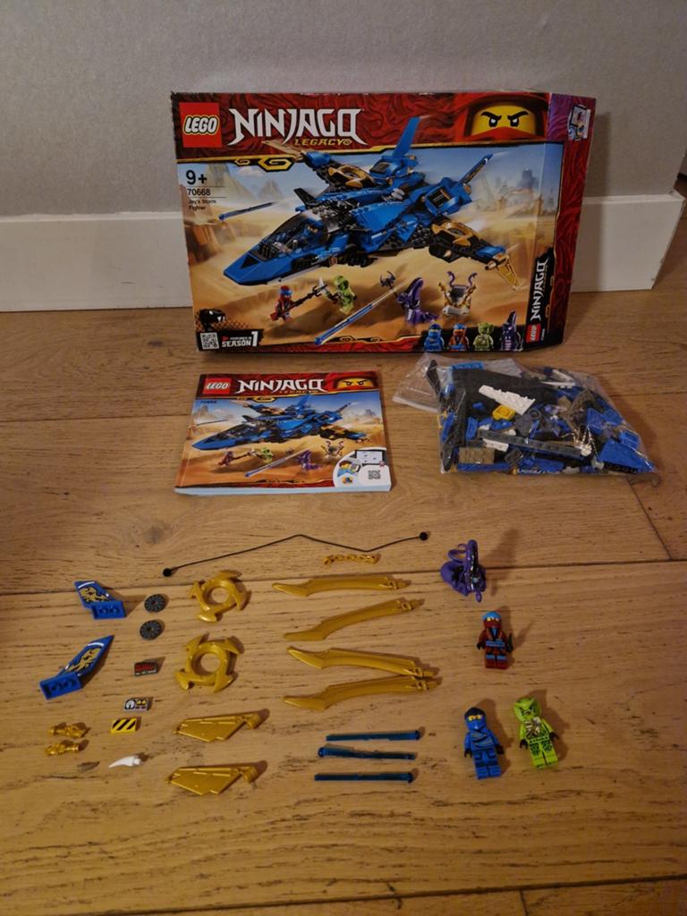 Lego Ninjago 70668 - 100% compleet doos boekje minifiguurtje, Kinderen en Baby's, Speelgoed | Duplo en Lego, Lego, Ophalen of Verzenden