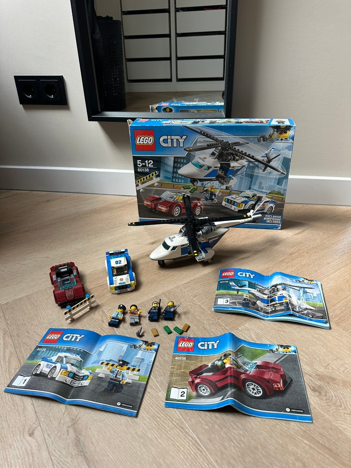 Lego City Snelle achtervolging, Ophalen of Verzenden, Zo goed als nieuw