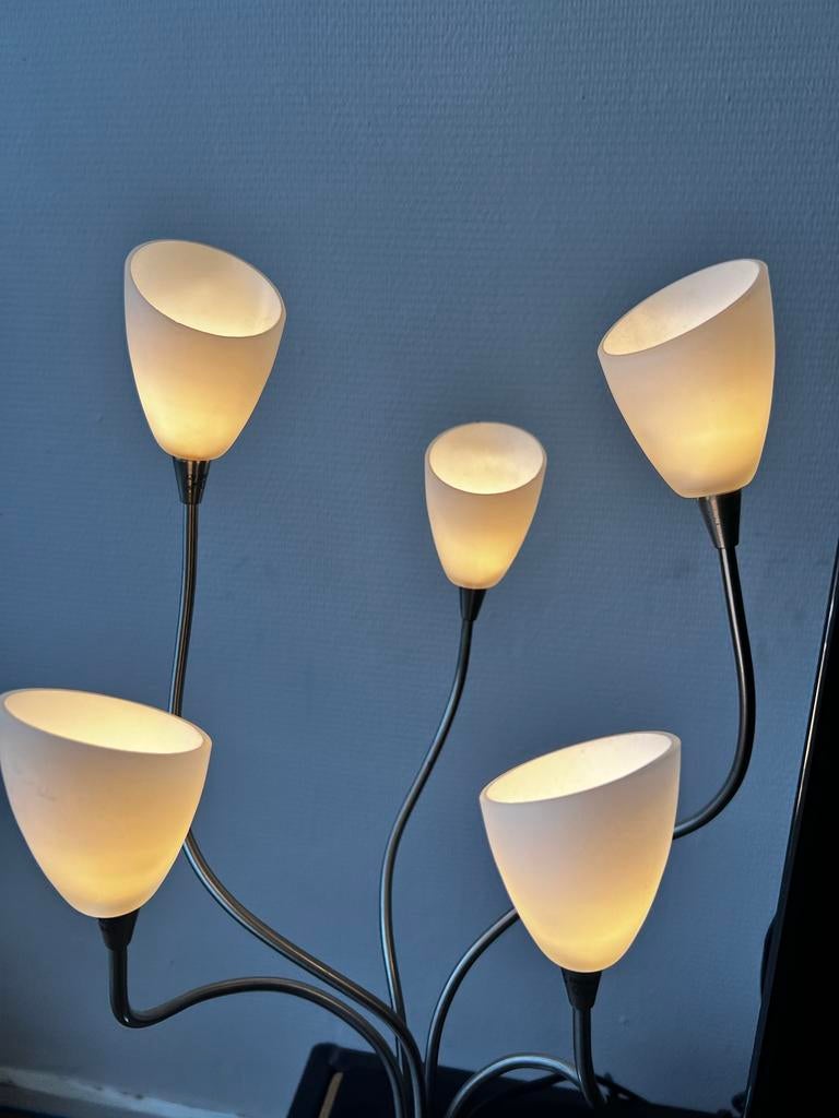 Stijlvolle design tafellamp – 52 cm hoog, Ophalen, Gebruikt, Metaal