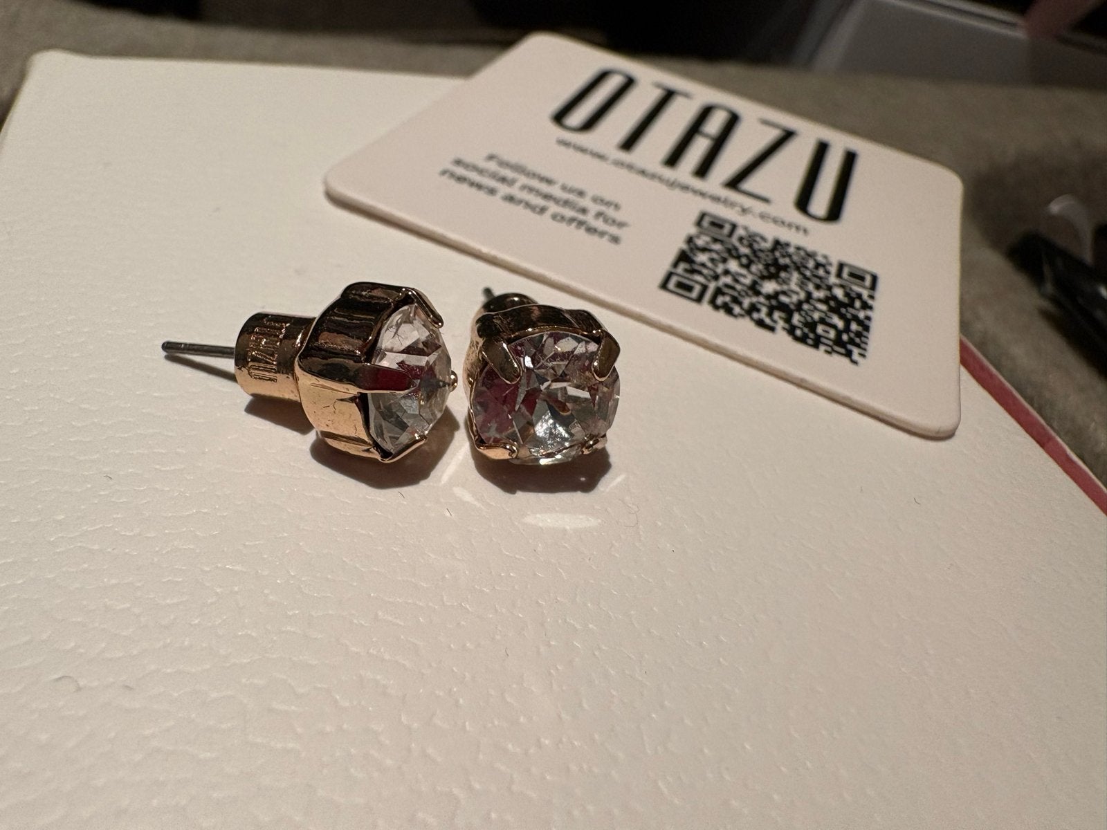 Otazu Oorbellen - Nieuw met kristal, Sieraden, Tassen en Uiterlijk, Oorbellen, Met kristal, Overige materialen, Verzenden, Nieuw