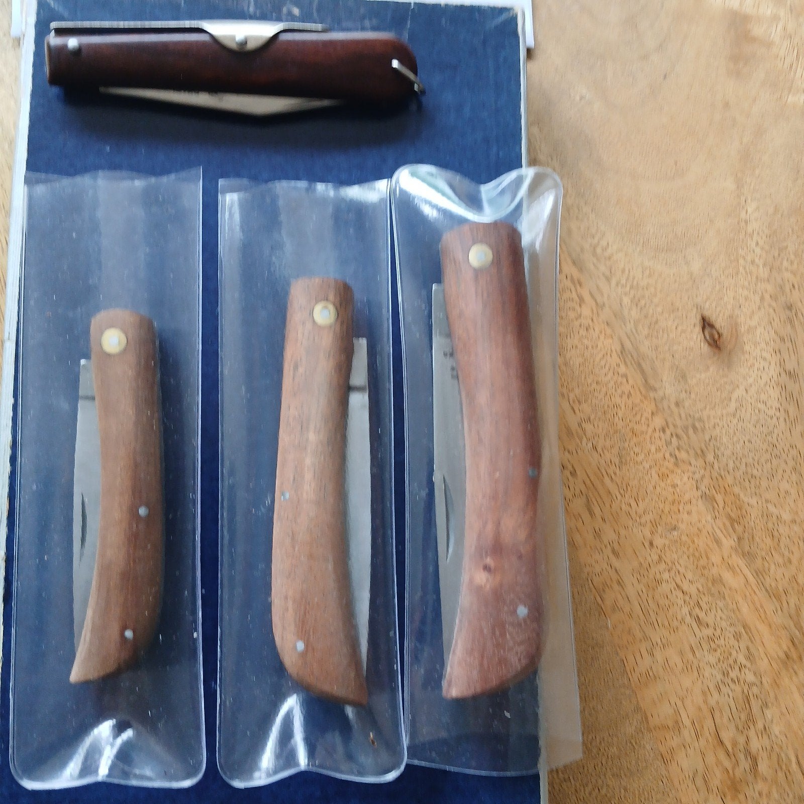 4 Originele Herder zakmessen uit Solingen, Ophalen of Verzenden, Nieuw
