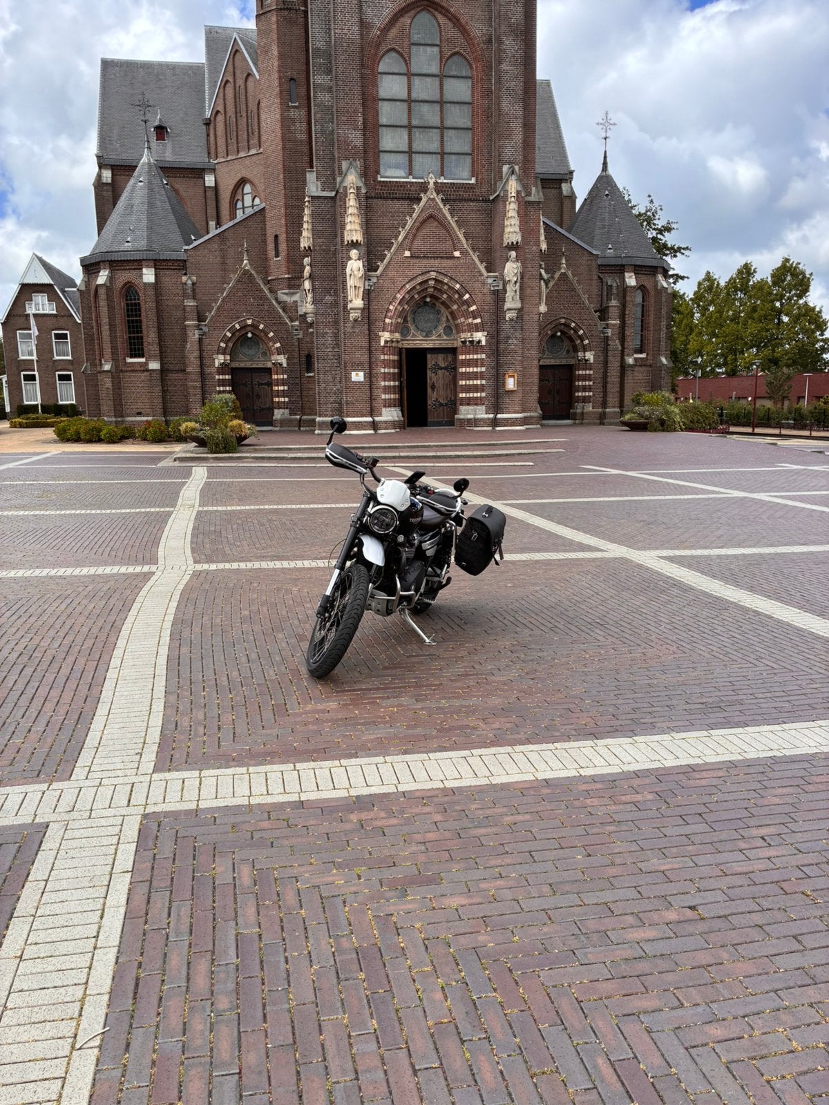 Triumph scrambler 1200XC, Motoren, 2 cilinders, Occasion, Motorrijbewijs A, Handvatverwarming