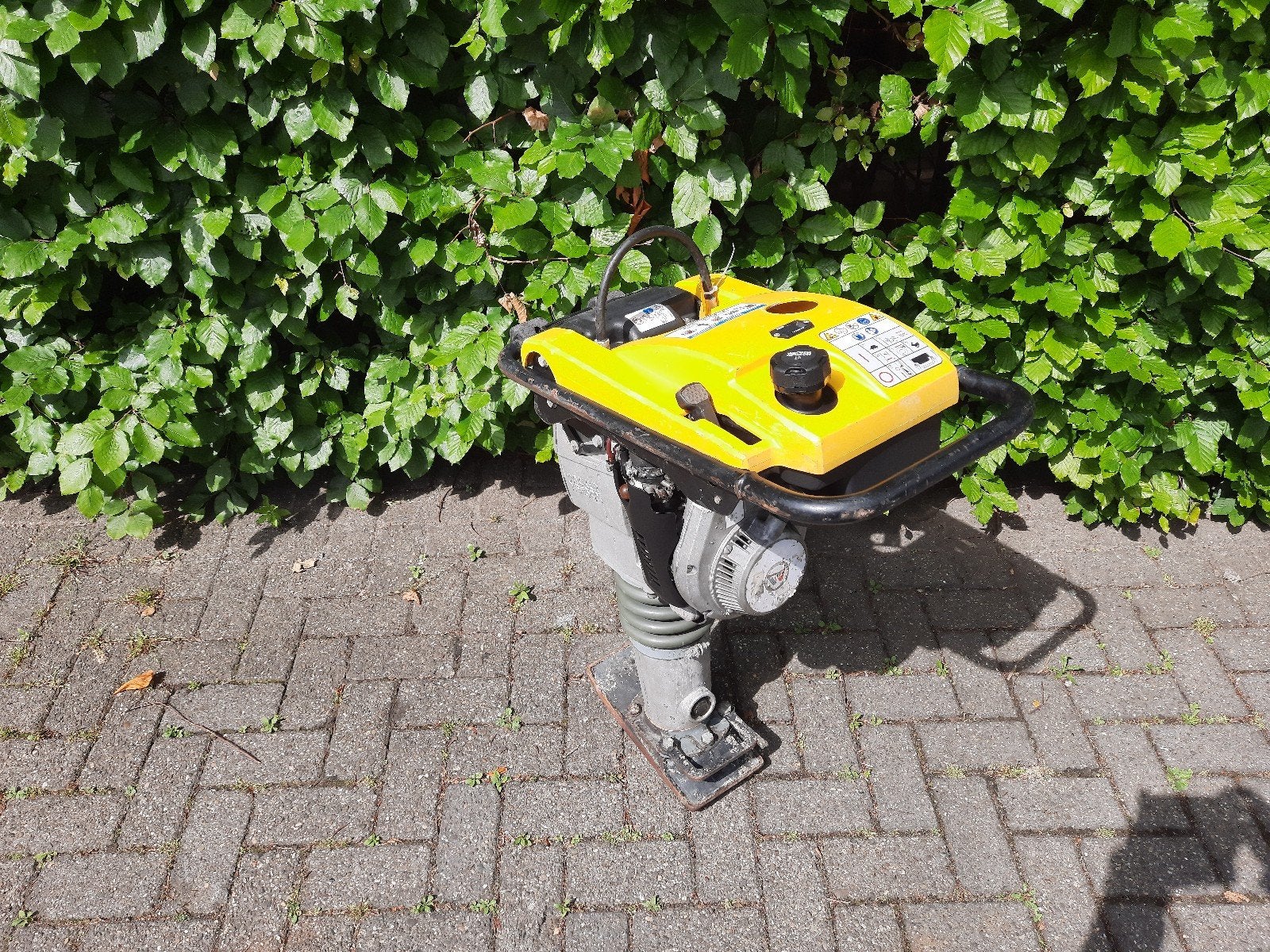 Wacker bs 50-2 stamper met keuring, Tuin en Terras, Hand-tuingereedschap, Ophalen, Gebruikt
