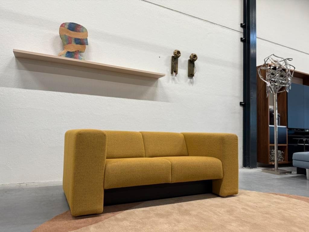 Nieuw Gelderland 430 Kubusbank Honey stof Design Bank Geel