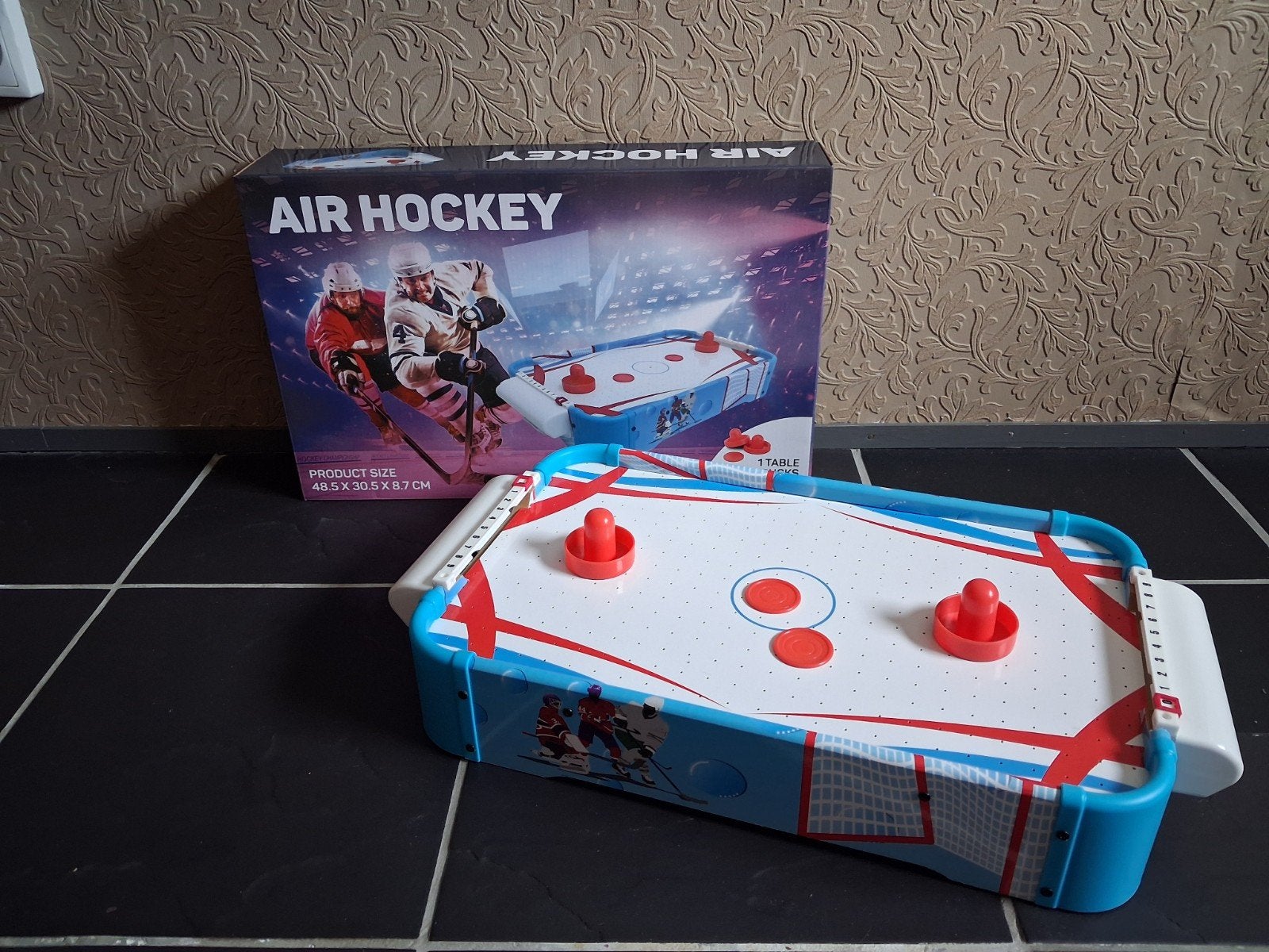 Airhockey, Ophalen