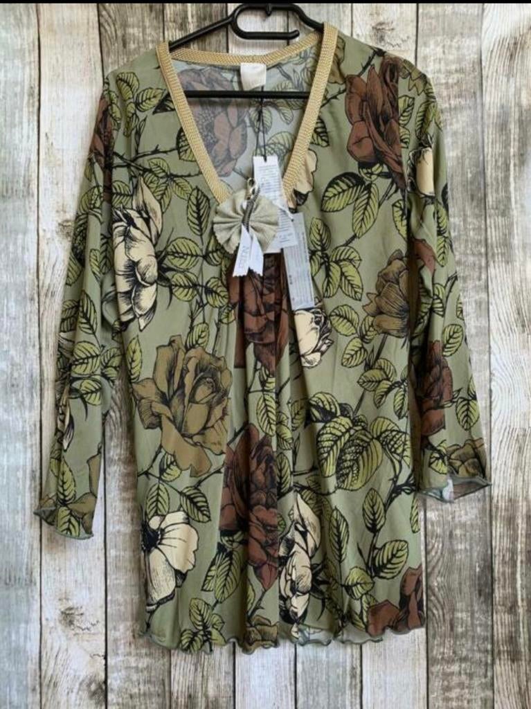 Nolita super mooie nieuwe blouse/shirt (Maat M), Verzenden, Nieuw, Maat 38/40 (M), Groen