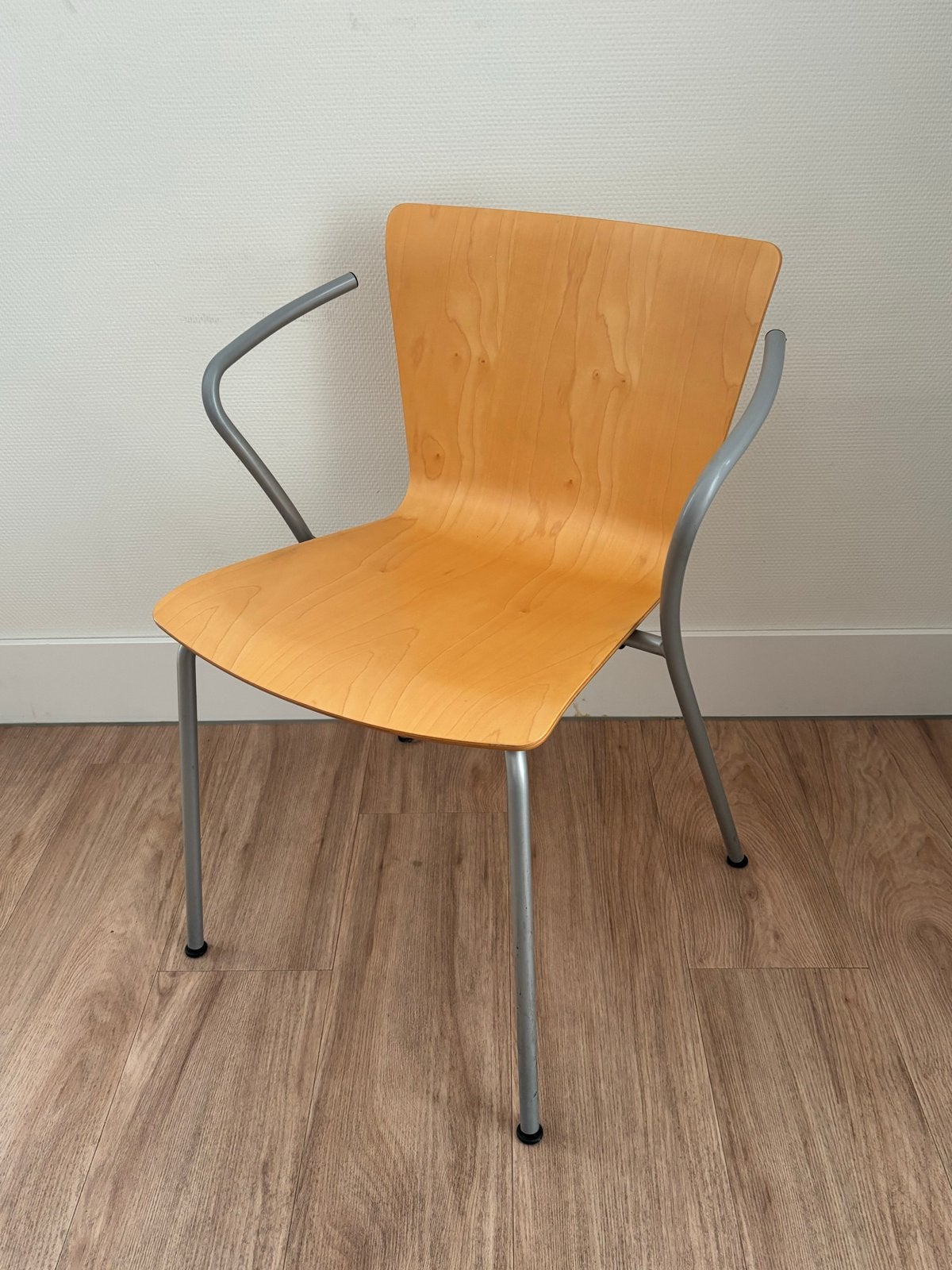 Set van 4 Fritz Hansen Vico Magistretti Vico Duo stoelen, Overige kleuren, Ophalen of Verzenden, Zo goed als nieuw, Vier