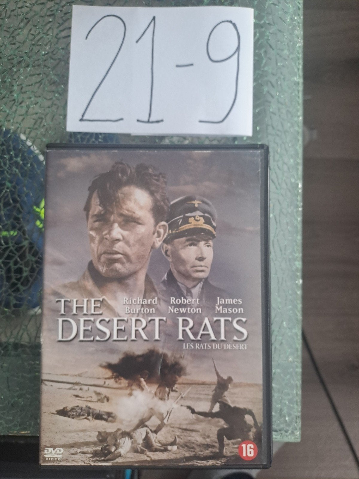The Desert Rats - Oorlogsfilm met Richard Burton (DVD), Cd's en Dvd's, Vanaf 16 jaar, Ophalen of Verzenden, Zo goed als nieuw
