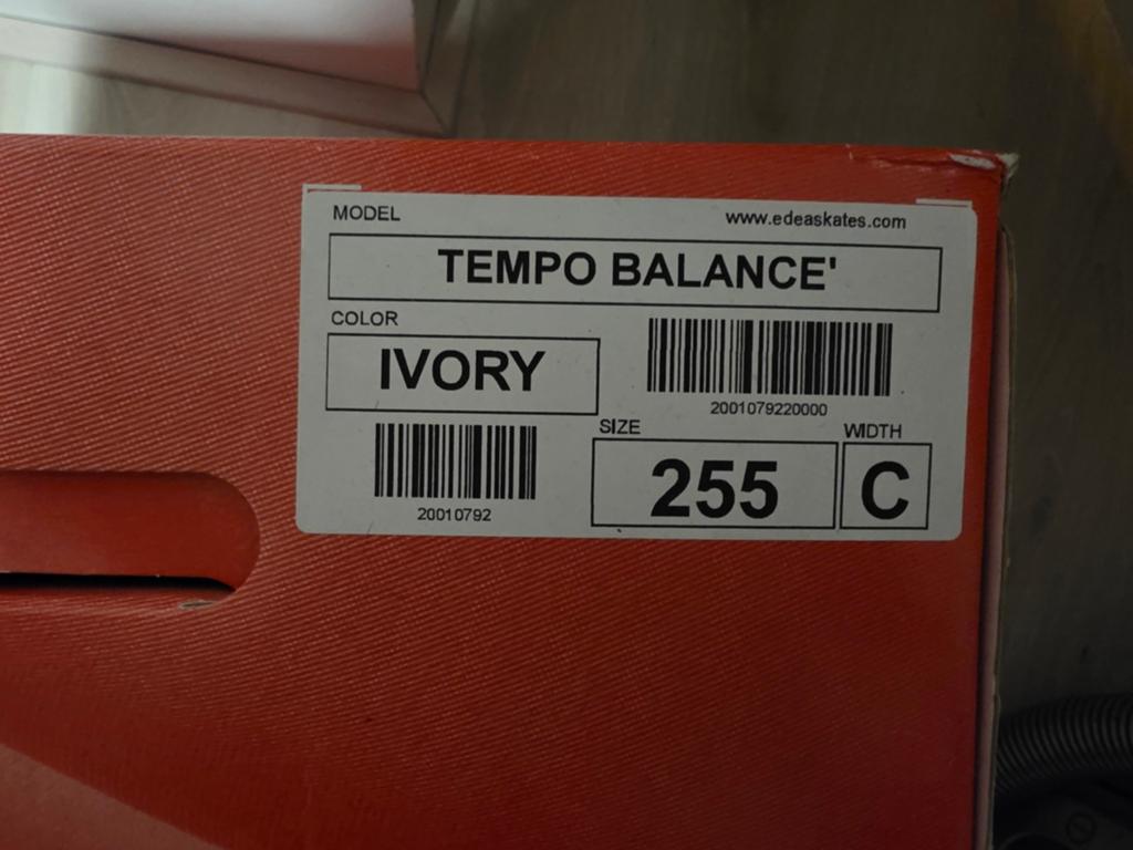 EDEA Tempo Balance Kunstschaatsen - Maat 255 (Zo goed als ni, Ophalen of Verzenden, Zo goed als nieuw, Kunstschaatsen, Overige merken