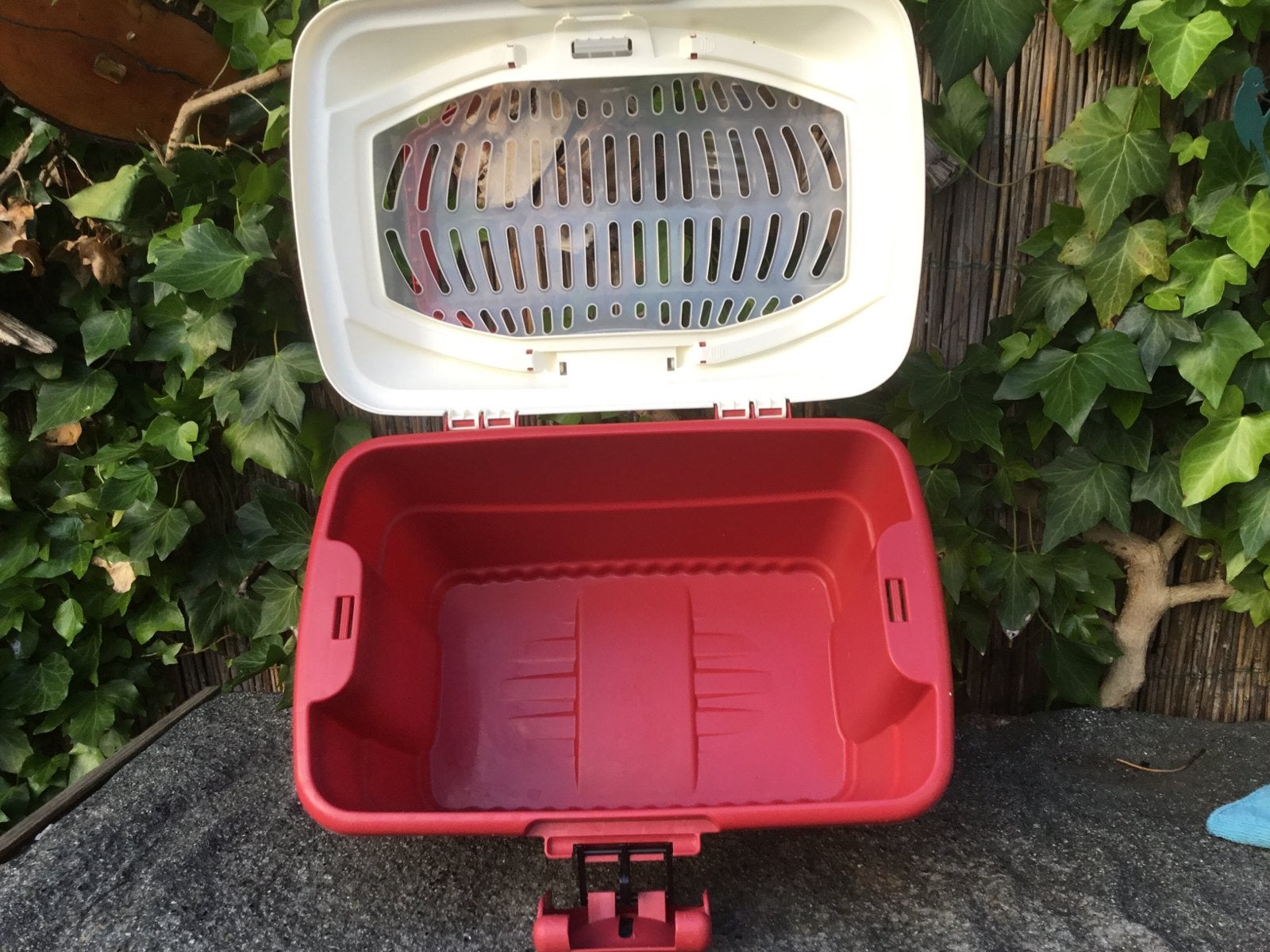Vervoersbak, Ophalen of Verzenden, Gebruikt, Transportkoffer of -box