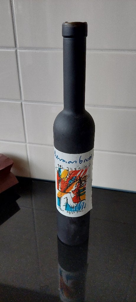 Herman brood wijnfles cabernet sauvignon uit 1996, Ophalen, Frankrijk, Nieuw, Rode wijn