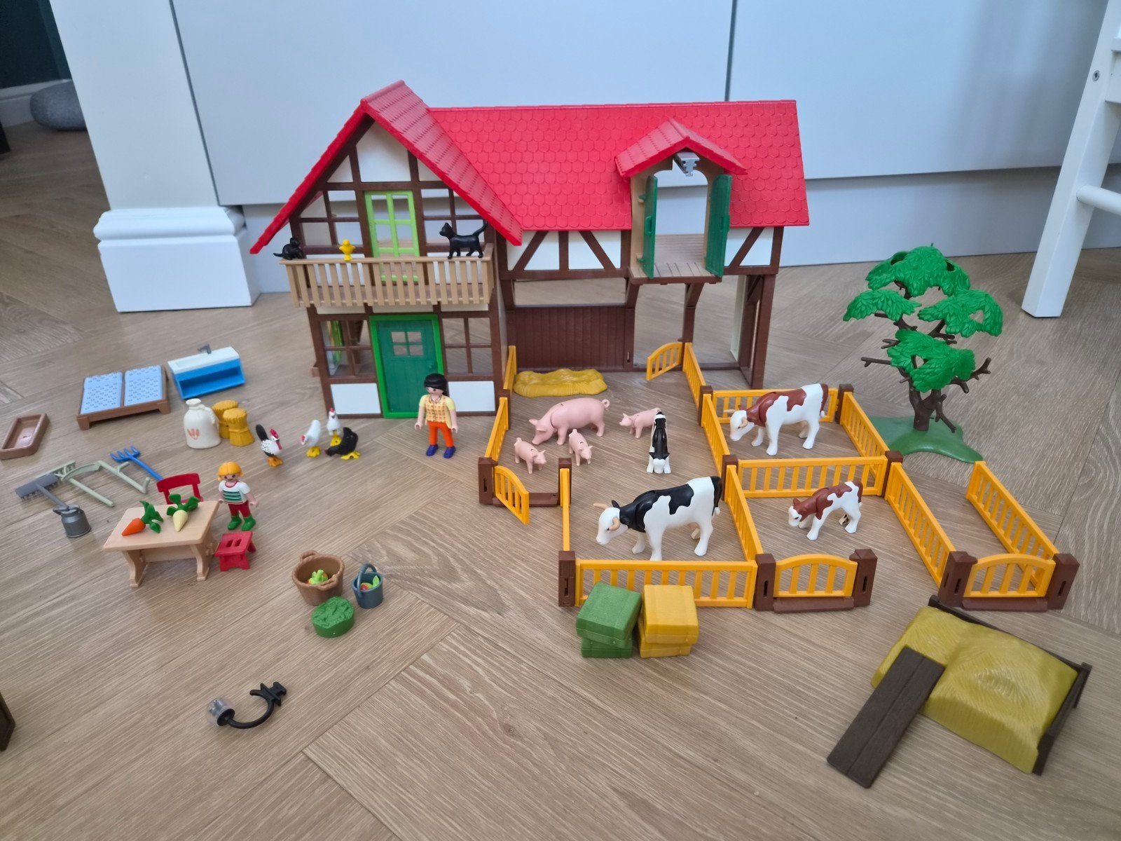 PLAYMOBIL Grote boerderij 6120, Ophalen of Verzenden, Zo goed als nieuw, Jongen of Meisje