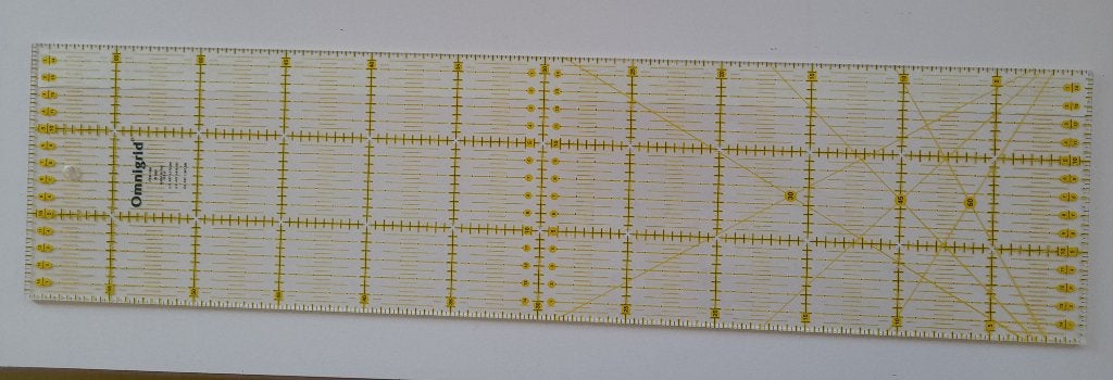 Omnigrid liniaal, Ophalen of Verzenden, Gebruikt