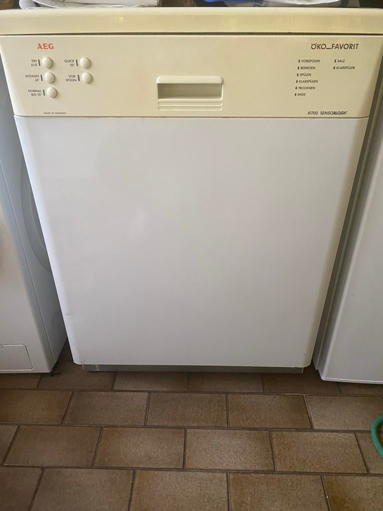 AEG ÖKO-FAVORIT 41700 SENSORLOGIC vaatwasmachine, Ophalen, Gebruikt, 60 cm of meer, Vrijstaand
