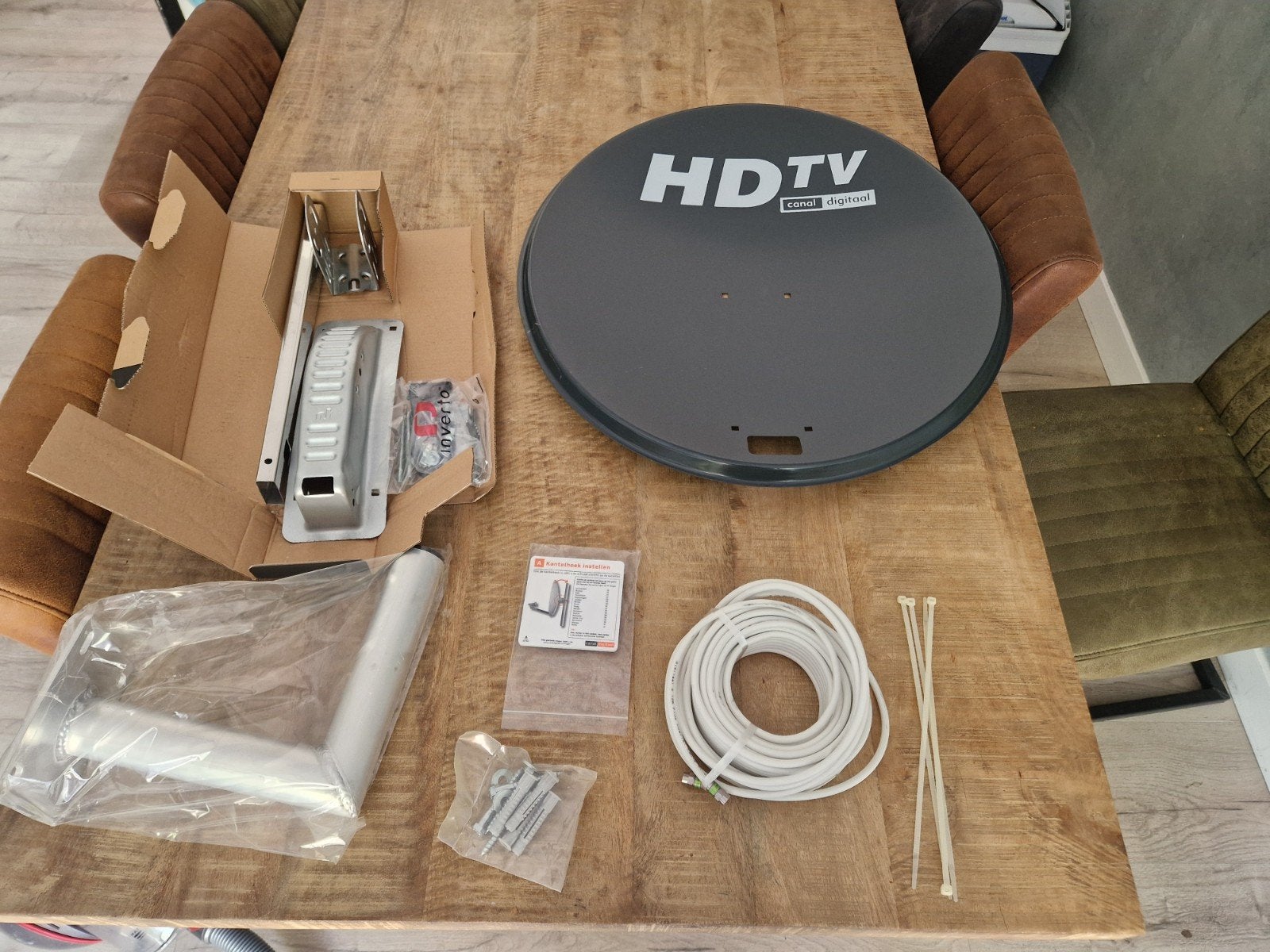 Schotel Antenne zonder inverto LNB, Ophalen of Verzenden, Nieuw, Overige merken