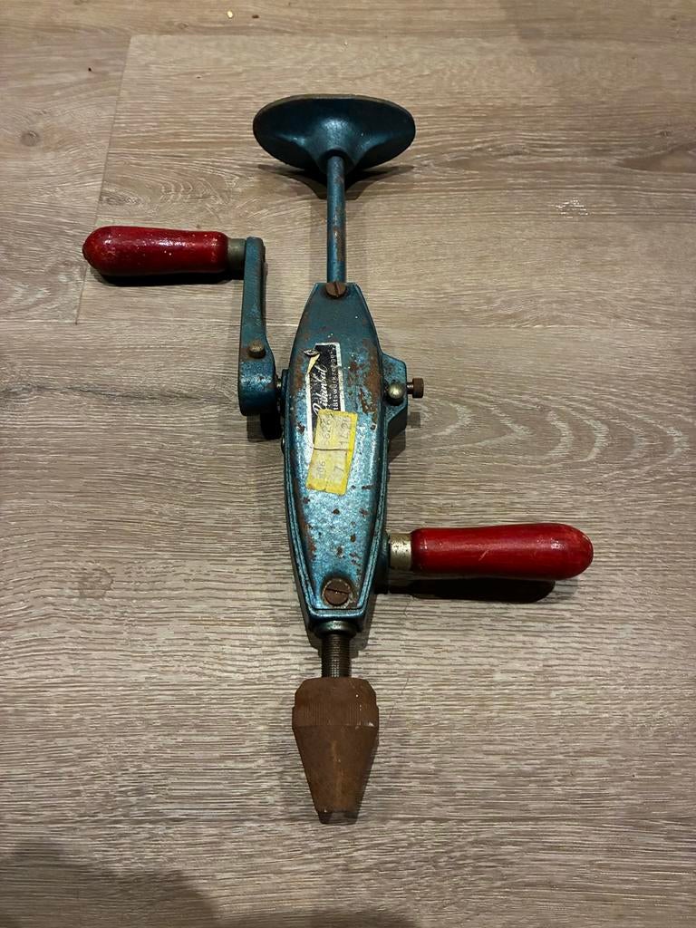Vintage handboor / slingerboor (borenslinger), Ophalen of Verzenden, Gebruikt