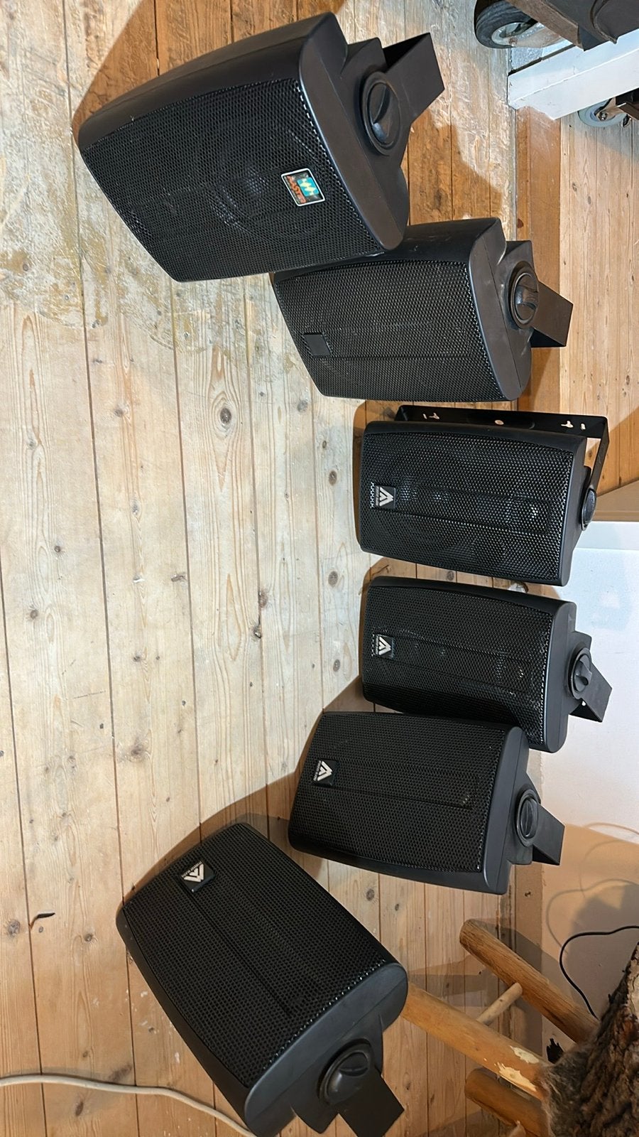 Master Audio B-6 Professional Speaker System (6 stuks), Gebruikt, Speakerset, 60 tot 120 watt, Basreflex