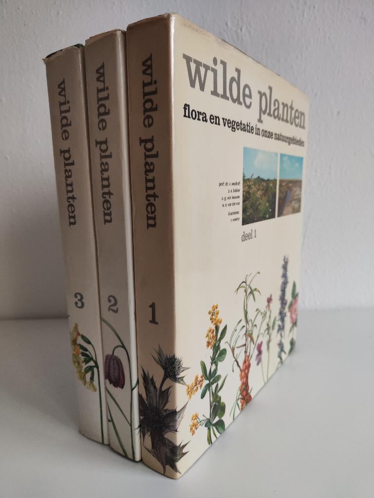 Wilde planten (3 delen), Boeken, Gelezen, Bloemen, Planten en Bomen, Diverse auteurs, Ophalen of Verzenden