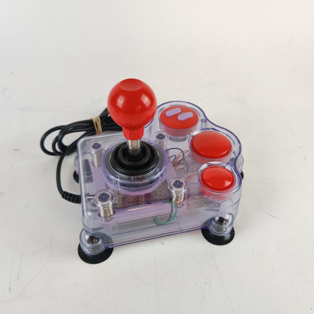 Quickjoy Ni Megastar SV-333 Joystick-Transparant NES, Gebruikt, Ophalen of Verzenden, X, X