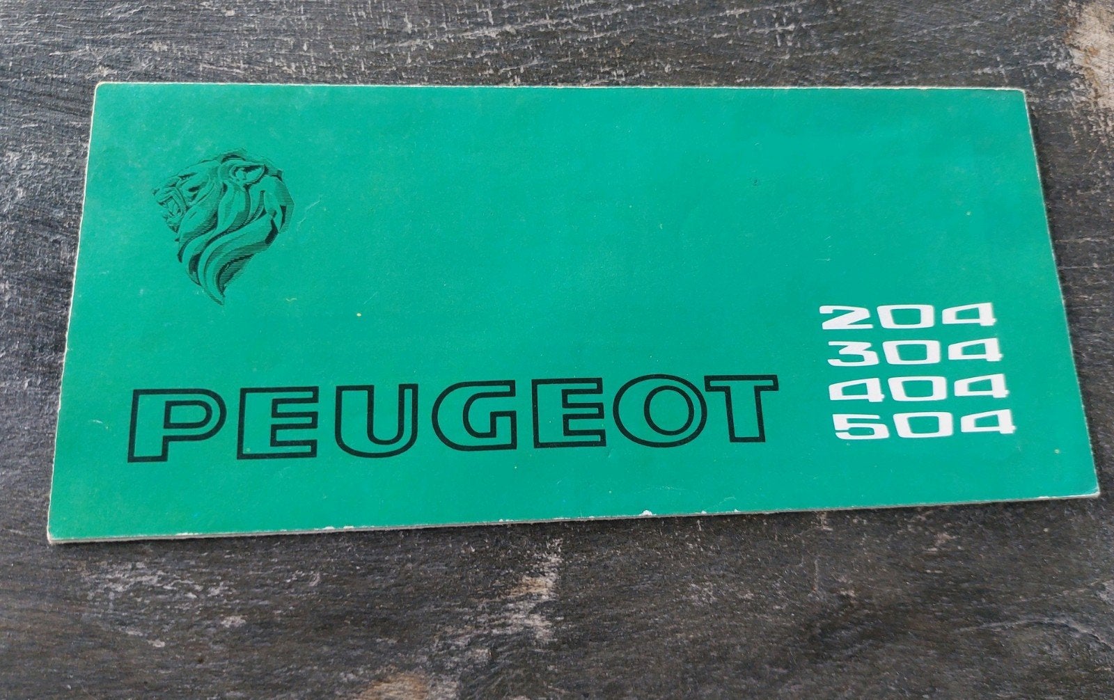 Peugeot 204 304 404 504 Auto Folder uit 1971, Ophalen of Verzenden, Zo goed als nieuw, Peugeot, Peugeot