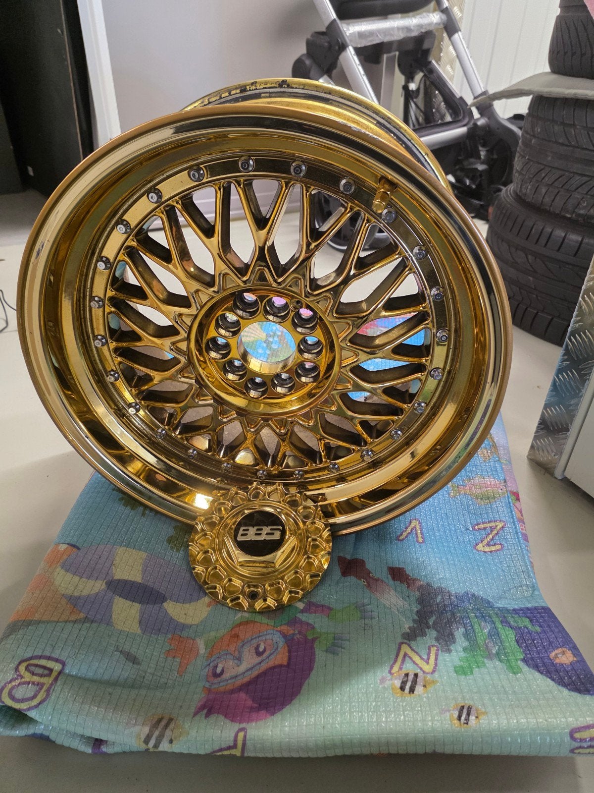 BBS RS 19inch goud kleur, Ophalen, Zo goed als nieuw