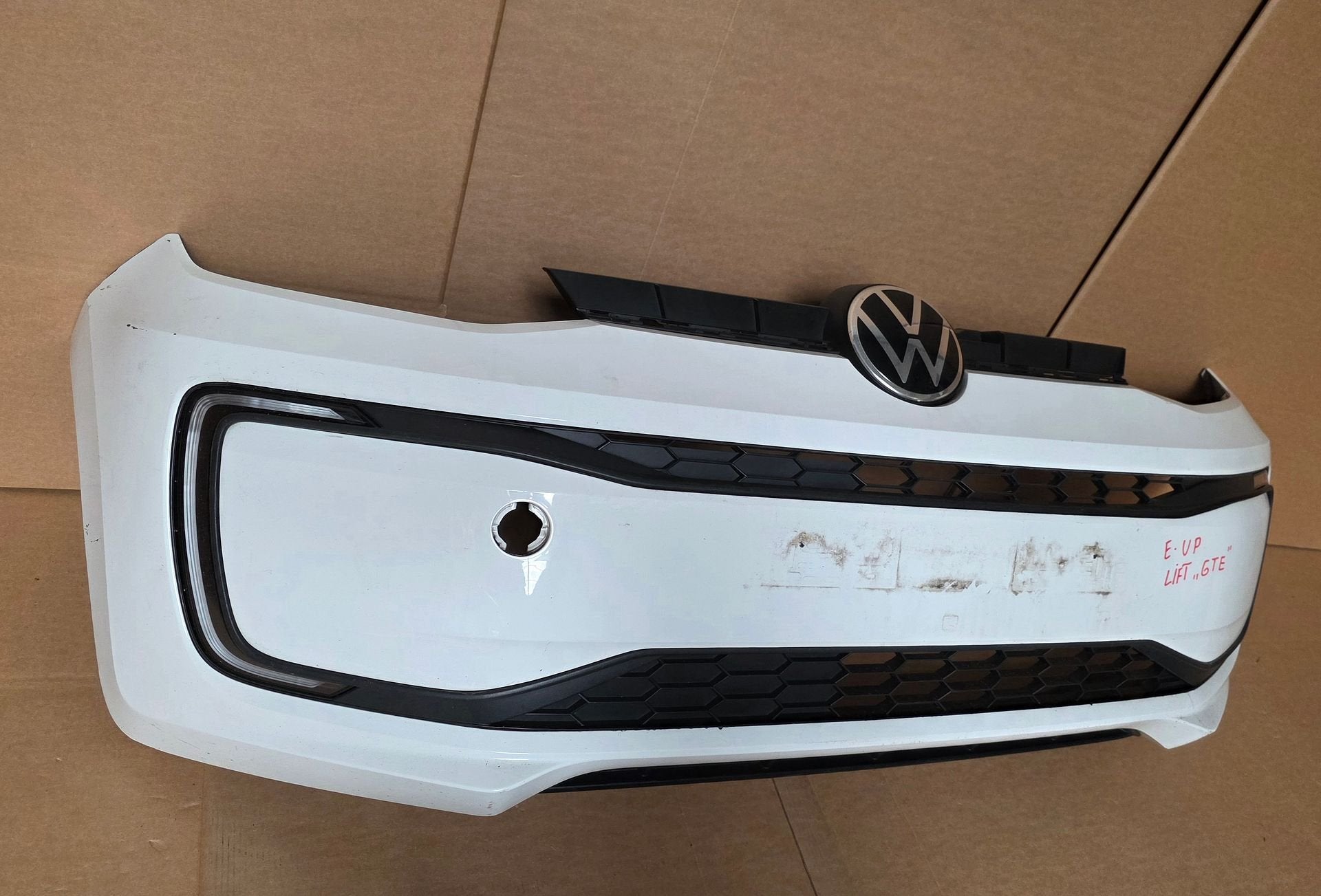 Voorbumper VW UP E-UP Facelift Origineel 1S0807221F BUMPER, Auto-onderdelen, Gebruikt, -, Voor, Ophalen of Verzenden