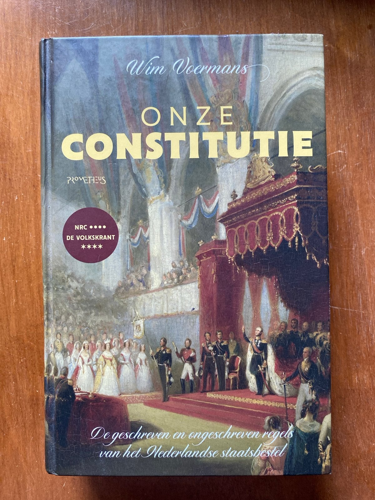 Onze Constitutie - Wim Voermans (4e druk), Ophalen of Verzenden, Gelezen, Politiek en Staatkunde, Nederland