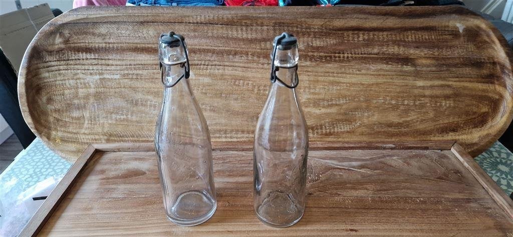 Set van 2 antieke Camden Bottling soda bottles, Ophalen of Verzenden
