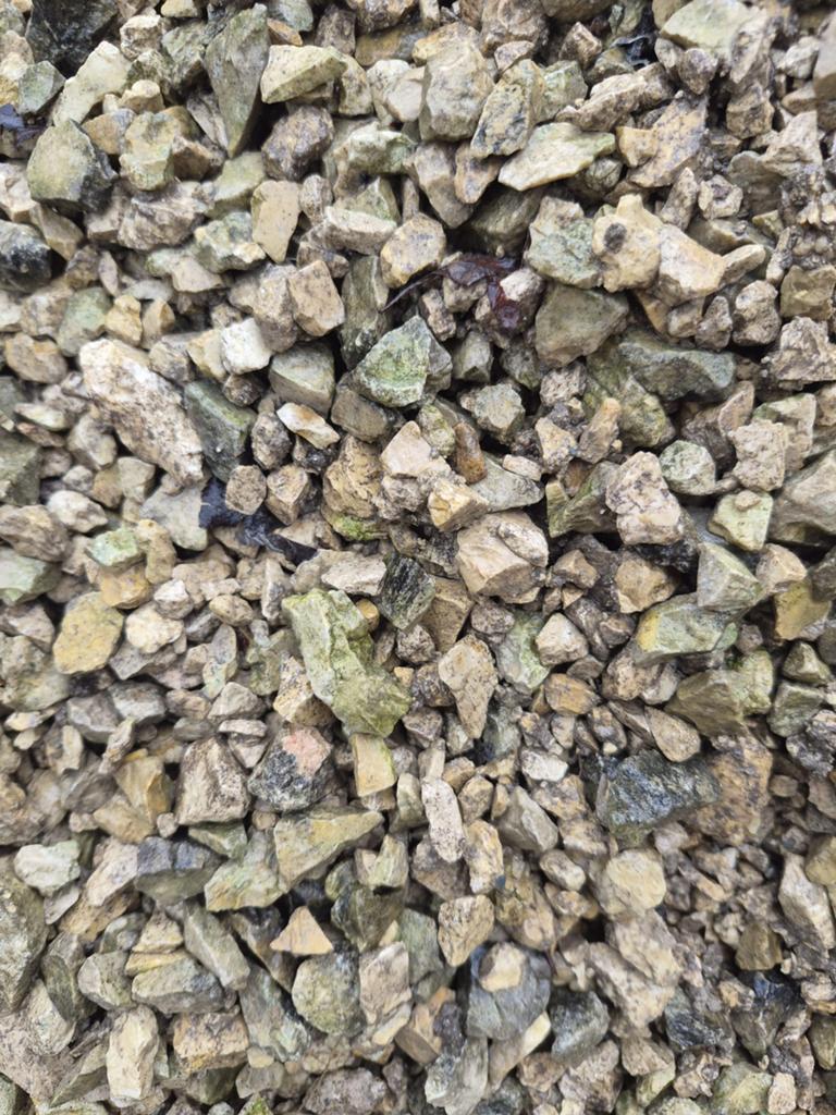 Grind steentjes voor tuin of oprit, Ophalen, Overige materialen, Gebruikt, Grind