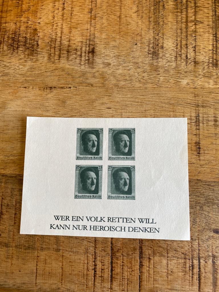 Postzegels hitler, Ophalen of Verzenden, Overige soorten, Duitsland