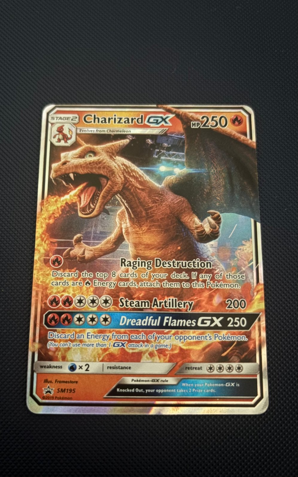 Charizard gx sm195, Verzenden, Nieuw, Losse kaart, Foil